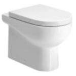 Stand WC Azzurra NUVOLA Wandbündig Keramik weiss