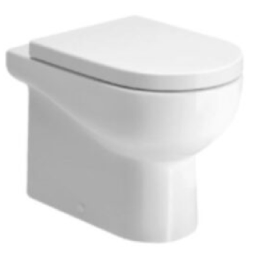 Stand WC Azzurra NUVOLA Wandbündig Keramik weiss