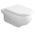 WC Wand Azzurra NUVOLA Keramik Weiss Glanz