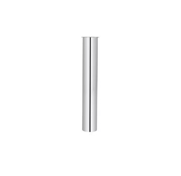 Siphon Rohr in Messing, verchromt L= 30 cm