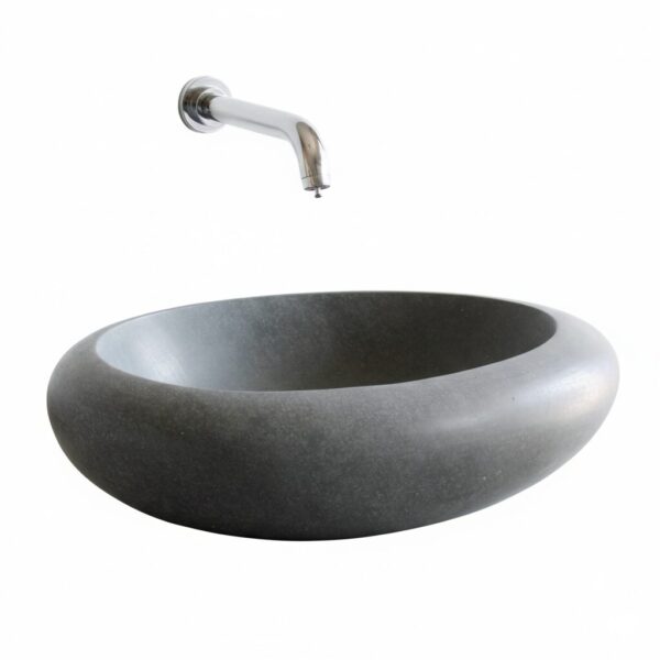 Aufsatzbecken Naturstein GioiaBagno Andesit