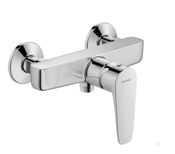 Mischer für Dusche AP im Set Duravit B1 Chrom glanz Aufputz Duschmischer