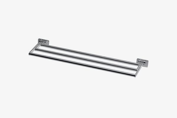 Badetuchstange 3-fach Bodenschatz 60cm Chic 14 chrom glanz Bad-Accessoires