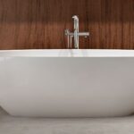 Badewanne freistehend Glanz V+A Barcelona Victoria + Albert Freistehende Badewanne Mineralguss