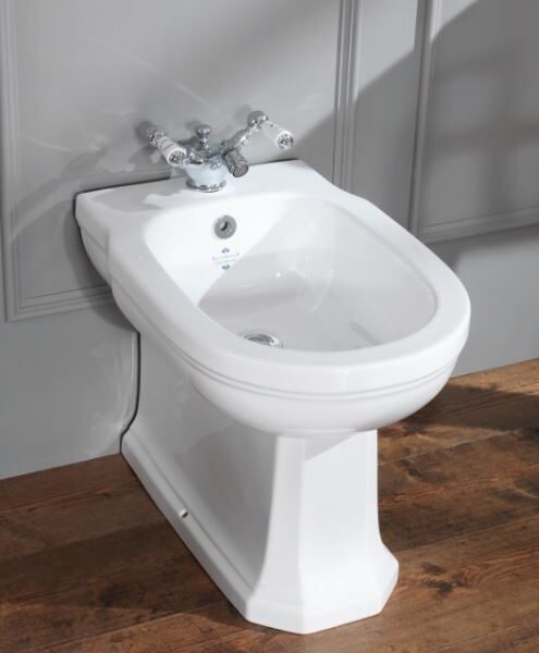 Bidet Stand Wandbündig Silverdale Empire Nostalgisch Retro