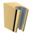 Brausenhalter Porter S chrom Gold poliert