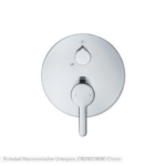 Mischer für Badewanne 2 Verbraucher UP Duravit C1 Rund Chrom glanz Unterputzarmatur