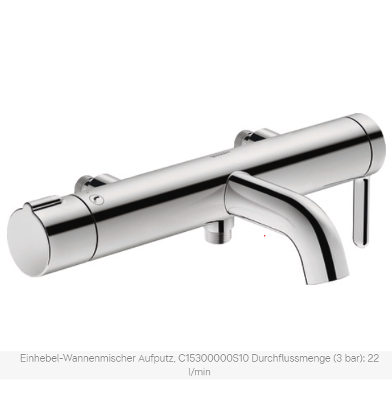 Badewannenarmatur Duravit C1 by KWC