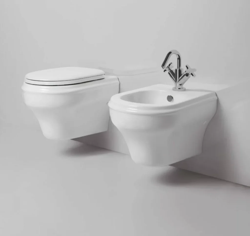 Bidet Stand Azzurra Keramik Nostalgisch Linie Charme