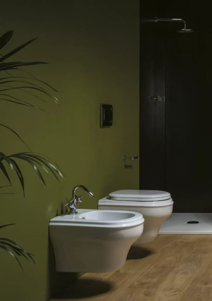 Bidet Stand Azzurra Keramik Nostalgisch Linie Charme