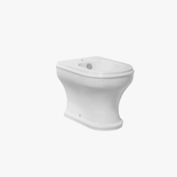Bidet Stand Azzurra CHARME weiss glanz Retro Nostalgisch Keramik