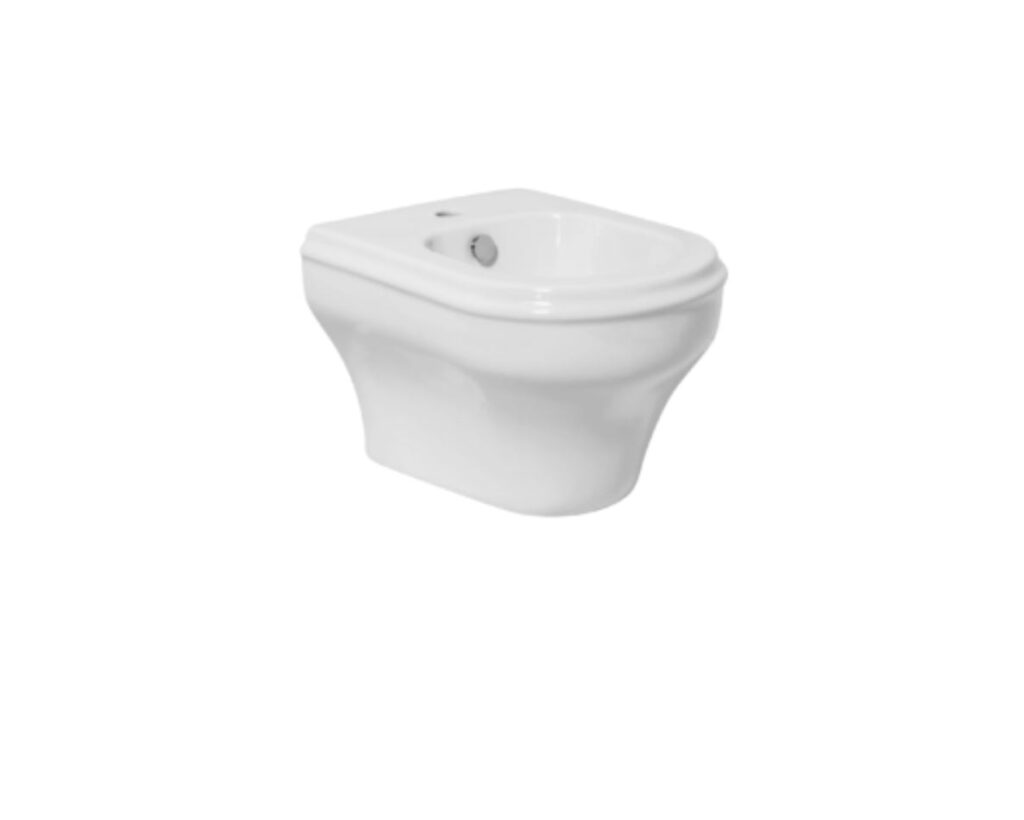 Bidet Wand Azzurra Bidet CHARME weiss glanz Retro Nostalgisch Keramik