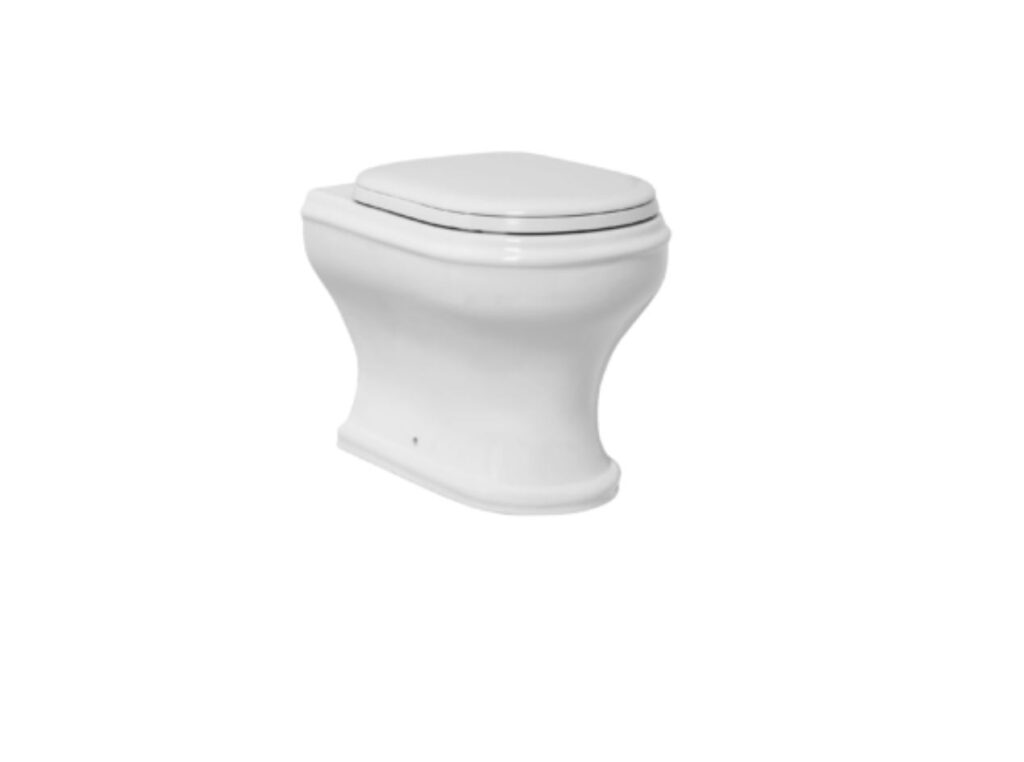 WC-Stand Azzurra CHARME weiss glanz Retro Nostalgisch Keramik