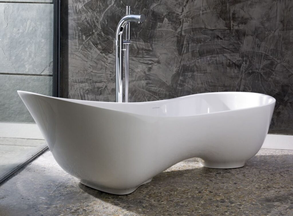 Badewanne freistehend Glanz V+A Cabrits Victoria + Albert Freistehende Badewanne Mineralguss