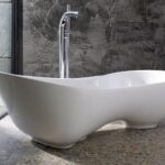 Badewanne freistehend Glanz V+A Cabrits Victoria + Albert Freistehende Badewanne Mineralguss