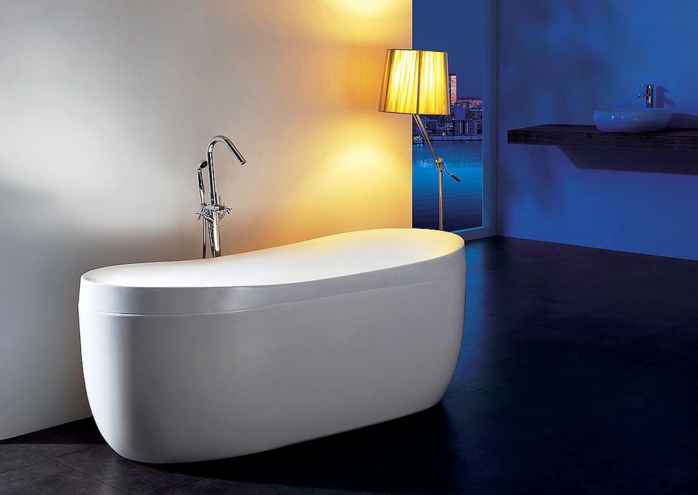 Badewanne freistehend acryl GioiaBagno® Sanitäracryl