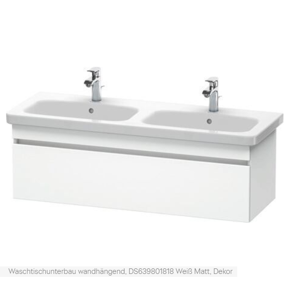 Badmöbel Duravit Durastyle 123×39.8×44.8