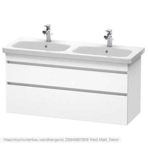 Badmöbel Duravit Durastyle 123x61x44.8