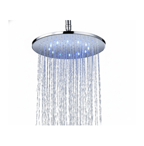 Kopfbrause rund LED DU Design 30D