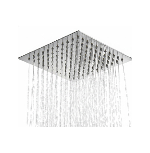 Kopfbrause DU Design 50x50 Eckig