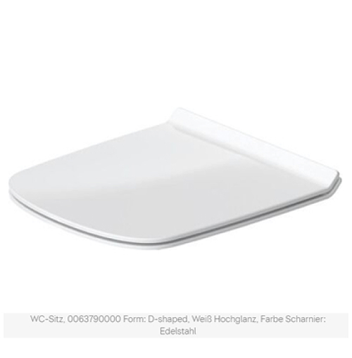 WC Deckel Duravit Durastyle Absenkautomatik