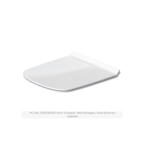 WC Deckel Duravit Durastyle Absenkautomatik weiss glanz
