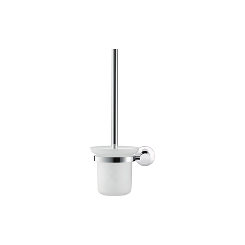 WC-Bürstengarnitur Duravit D-Code Glas Chrom Glanz