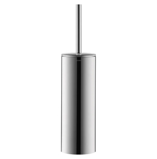 WC-Bürstengarnitur Duravit D-Code wandmodell Chrom Glanz