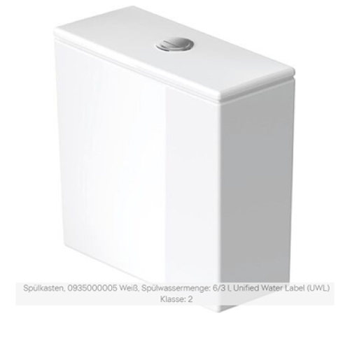 Keramik Spülkasten Duravit Durastyle zu Stand WC