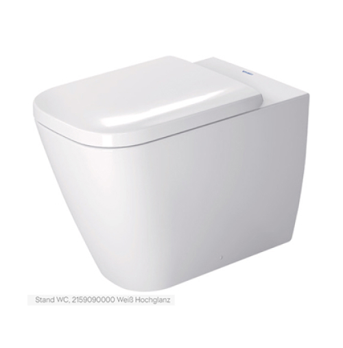 WC Stand wandbündig Duravit Happy D.2