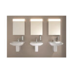 Waschbecken Keramik Duravit Durastyle 60x44 Weiss glanz Waschtisch