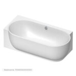 Badewanne Eck Einbau LUV Duravit 185*95*61