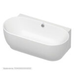 Badewanne an Wand LUV Duravit 180*95*61