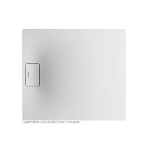 Duschwanne Stonetto Duravit 90x80 weiss