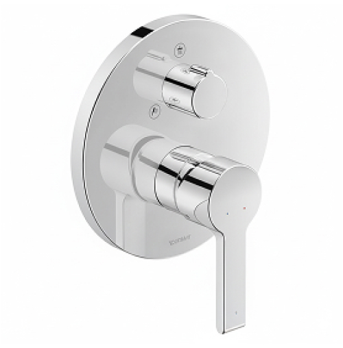 Mischer für Dusche 2 Verbraucher UP Duravit B2 Rund