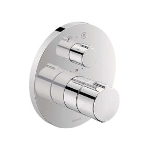 Mischer für Badewanne 2 Weg Thermostat UP Duravit Rund