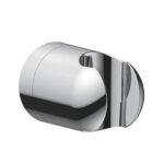 Handbrausehalter rund Duravit Chrom glanz