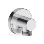 Schlauchanschluss rund Duravit Chrom