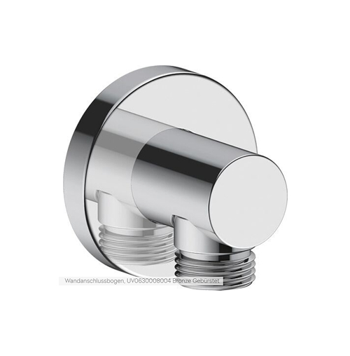 Schlauchanschluss rund Duravit Chrom