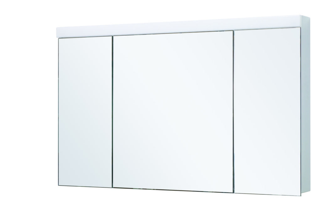 Spiegelschrank mit Beleuchtung Keller Duplex New: LED 120 30/60/30