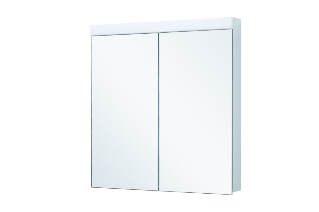 Spiegelschrank mit Beleuchtung Keller Duplex New: LED 60 30/30