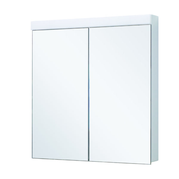 Spiegelschrank mit Beleuchtung Keller Duplex New: LED 60 30/30