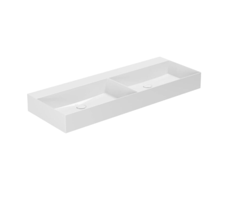 Waschtisch Azzurra Elegance Squared B= 122 cm weiss