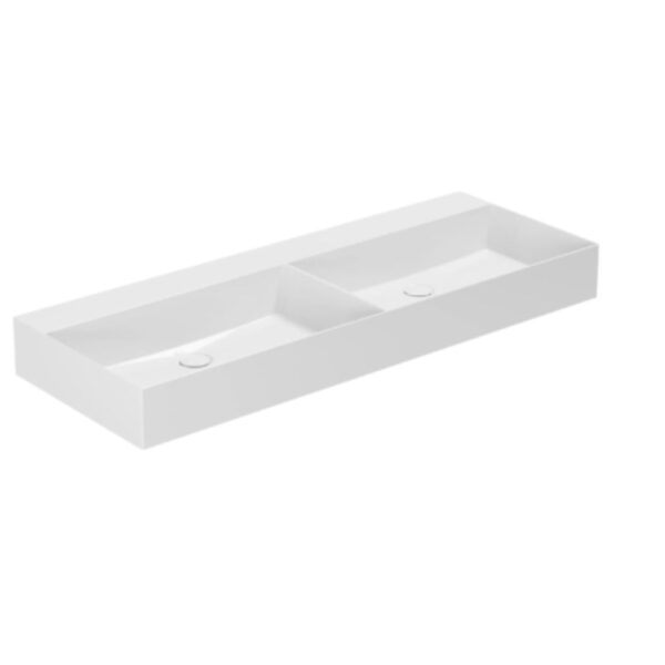Waschtisch Azzurra Elegance Squared B= 122 cm weiss