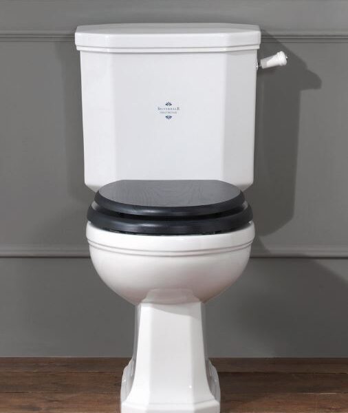 WC Stand Silverdale Empire mit Aufgesetztem Spülkasten Monoblock Nostalgisch Retro