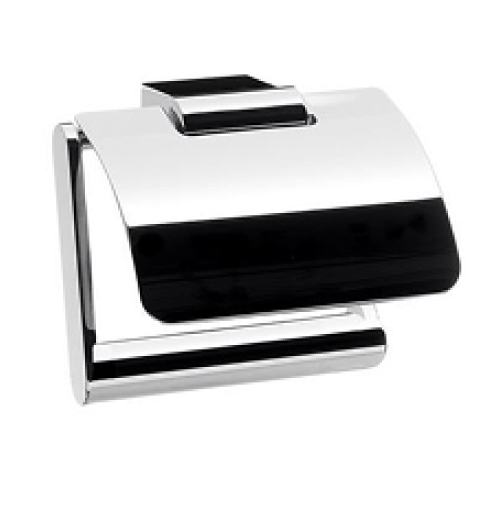 WC-Rollenhalter EMCO "System 2" mit Deckel Chrom Glanz