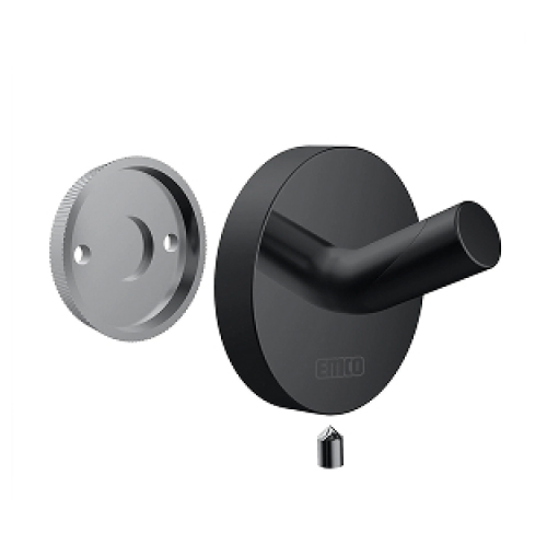 Kleiderhaken EMCO round black