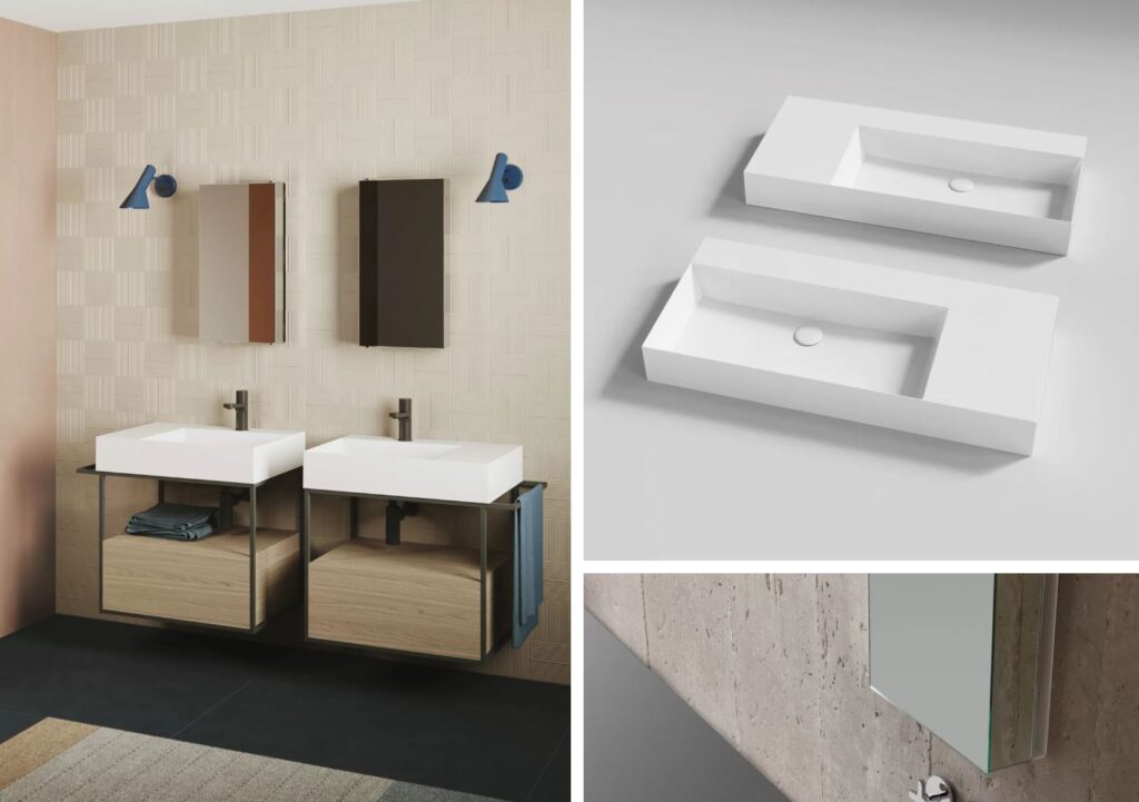 Elegance Squared Azzurra Badmöbel
