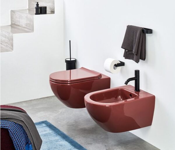 Cielo Enjoy Wc Wand-hängend Croallo Cielo Ceramica Design Italien