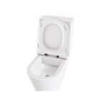 WC-Stand Wandbündig mit Aufsatzspülkasten Azzurra FORMA weiss